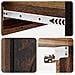 Tavolino da Parete Laterale Legno antico 87,5 x 34,5 x 17 cm - Foto miniatura 7