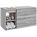 Set di mobili per il bagno 2 pcs Sonoma grigio - Foto miniatura 6