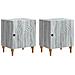 Armadio da Notte 2 pcs Grigio Sonoma 43 x 34,5 x 50 cm - Foto miniatura 1