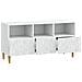 Mobile TV 102 x 34,5 x 50 cm Bianco Legno ingegnerizzato - Foto miniatura 4