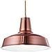 Lampada A Sospensione Moby Sp1 Rame Max 1 X 60w E27 - 240v - Foto miniatura 2