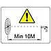 Supporto Per Tiro Al Bersaglio Quadrato 14 Cm + 100 Bersagli Carta - Foto miniatura 2