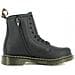 Scarponcini Unisex Neri Pelle Zip 31 - Foto miniatura 3