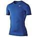 T Shirt Performance Pro Combat Cool Compression Azzurra S - Foto miniatura 2