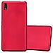 Custodia Compatibile Con Sony Xperia M4 Aqua In Rosso Metallico - Coperchio Protettivo In Silicone Tpu Flessibile - Foto miniatura 1