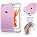 Cadorabo Custodia Compatibile Con Apple Iphone 6 / Iphone 6s In Viola Trasparente - Coperchio Protettivo In Silicone Tpu Flessibile Con Design A Strass - Foto miniatura 5