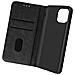 Custodia Per Iphone 13 Mini Con Portacarte E Funzione Supporto Nera - Foto miniatura 1