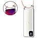 Catena Di Telefoni Cellulari Compatibile Con Apple Iphone 12 Pro Max (6,7"" Zoll) In Or Rosato A Perla - Coperchio Protettivo In Silicone Con Anelli D'argento, Cinturino In Corda E Custodia Staccabile - Foto miniatura 6