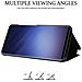 Custodia Compatibile Con Samsung Galaxy S9 In Tormalina Nera - Clear View Specchio Coperchio Protettivo Con Funzione Di Supporto Protezione A 360 Gradi - Foto miniatura 5