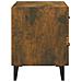 Comodini 2 Pz Rovere Fumo 40x35x47,5 Cm - Foto miniatura 8
