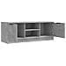 Mobile Porta Tv Grigio Cemento 102x35x36,5 Cm Legno Multistrato - Foto miniatura 3