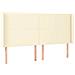 Testiera A Led Crema 183x16x118/128 Cm In Similpelle - Foto miniatura 3