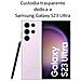 Ultra Slim Custodia Tpu Silicone 0,3mm Cover Case Per Samsung Galaxy S23 Ultra S918 Trasparente - Foto miniatura 2