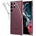 Ultra Slim Custodia Tpu Silicone 0,3mm Cover Case Per Samsung Galaxy S23 Ultra S918 Trasparente - Foto miniatura 1