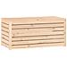 Contenitore Giardino 101x50,5x46,5 Cm Legno Massello Di Pino - Foto miniatura 2