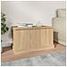 Contenitore Rovere Sonoma 70x40x38 cm Legno Multistrato - Foto miniatura 3