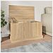 Contenitore Rovere Sonoma 70x40x38 cm Legno Multistrato - Foto miniatura 1