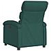 Poltrona Reclinabile In Tessuto Verde Scuro - Foto miniatura 6
