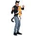 Costume Per Adulti Neonato Zucca Gatto Nero Arancio (5 Pezzi) - Foto miniatura 1