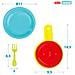 Set Di Alimenti Giocattolo Colorbaby Utensili E Accessori Per La Cucina 33 Pezzi (12 Unità) - Foto miniatura 3