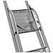 Scala Pieghevole A 3 Scalini Krause 126214 Argentato Alluminio - Foto miniatura 4