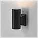 Lampada Da Parete Moderna Da Esterno Alluminio Nero 1 Luce Gu10 50w Ip54 - Foto miniatura 3