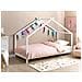 Letto Per Bambini Legno Di Pino Bianco 90 X 200 Cm Orlu - Foto miniatura 1