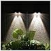 Applique Led Luce Bianca 3 Watt Pannello Solare Lampada Da Parete Esterno Ip65 - Foto miniatura 6