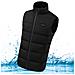 Gilet Riscaldante Con 9 Zone Di Riscaldamento Nero  Xxl - Foto miniatura 6