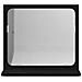 Specchio da Bagno Rovere Nero 40x10,5x37 cm Legno Multistrato - Foto miniatura 5