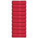 Asciugamani Per Sapone 10 Pz Rossi 30x30cm 360 G/m 100% Cotone - Foto miniatura 1