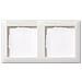 Standard 55 Bianco Placca Per Interruttori E Coperchio Per Presa - Foto miniatura 1