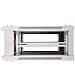 Extralink Armadio per montaggio su rack 4U 600x600 Grigio montaggio a parete, Da parete, 4U, 30 kg, Lucchetti, Griglie, Grigio - Foto miniatura 4