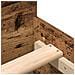 Struttura Letto Legno Invecchiato 200x200 cm Legno Ingengnerizzato - Foto miniatura 8