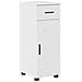 Set di mobili per il bagno 4 pcs Bianco lucido 30 x 35 x 192 cm - Foto miniatura 7