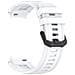Cinturino In Silicone Compatibile Con Amazfit T-rex 3 Pro - Disponibile In Vari Colori White - Foto miniatura 2