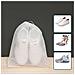 100 Sacchetti Antipolvere Con Coulisse Per Scarpe In Tessuto Non Tessuto M - Foto miniatura 4