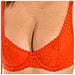 Reggiseno Push-up Con Ferretto E Pizzo Floreale Da Donna 00dfe - Foto miniatura 3