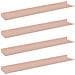 Scaffale da parete con lo scaffale 4 pcs Rosa 60 x 9 x 2,5 cm - Foto miniatura 1