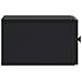 Mobiletto da notte a muro 2 pcs Nero 33 x 34,5 x 20 cm - Foto miniatura 6