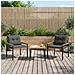 Set Mobili da Esterno 3 pcs Grigio Scuro polyrattan - Foto miniatura 3