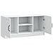 Mobile TV Bianco 102 x 34,5 x 47 cm Legno ingegnerizzato - Foto miniatura 5