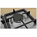 Bosch Serie 4 PGM7B5K90, Acciaio inox, Da incasso, 75 cm, Gas, Di ghisa, 5 Fornello(i) - Foto miniatura 4