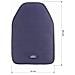 62288 - Fodero termico per bottiglia blu navy, portabottiglie termico, realizzato in tessuto con lati elasticizzati - Foto miniatura 3