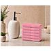 Set 6 Lavette 33x33 cm in Spugna di Cotone - Pink Carnation /Rosa Garofano - Foto miniatura 1