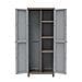 Armadio C-Rattan 3680 2 ante e 3 ripiani L68 x P39 x H170 - Foto miniatura 1