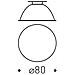 0.35051.0000 - Ottica Accessorio Faretto #ios Reflector D80 F. s. For Led - Foto miniatura 1