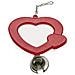 Gioco Per Canarini Pa 4212 Specchio Cuore - Foto miniatura 2
