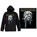 Iron Maiden: Powerslave (Felpa Con Cappuccio Unisex Tg. M)  - Foto miniatura 1
