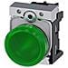 Indicatore Luminoso Verde Led 24v 22mm 3su11526aa401aa0 - Foto miniatura 1